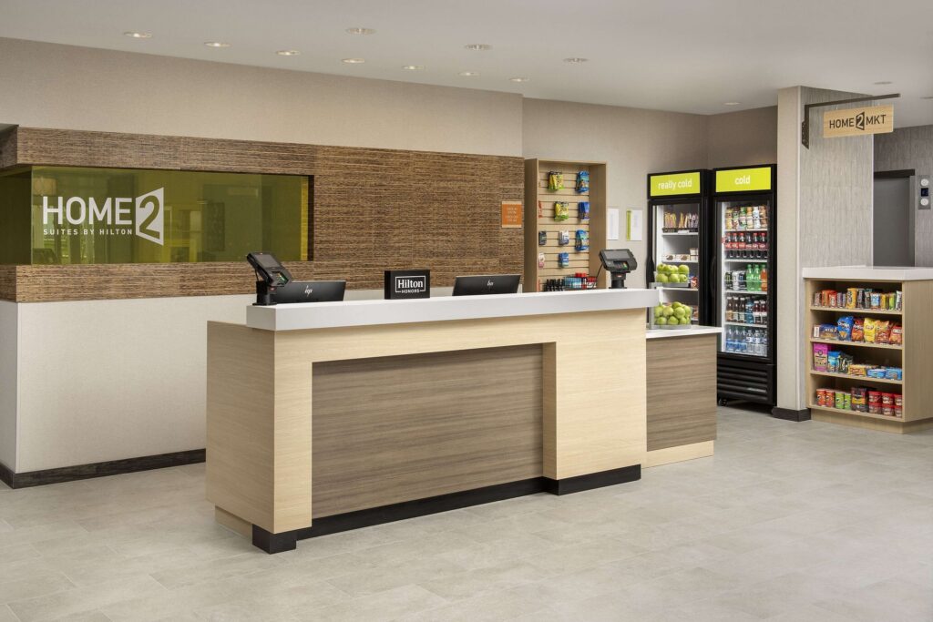 Home2 Suites by Hilton Fort Myers Airport lobby and common area