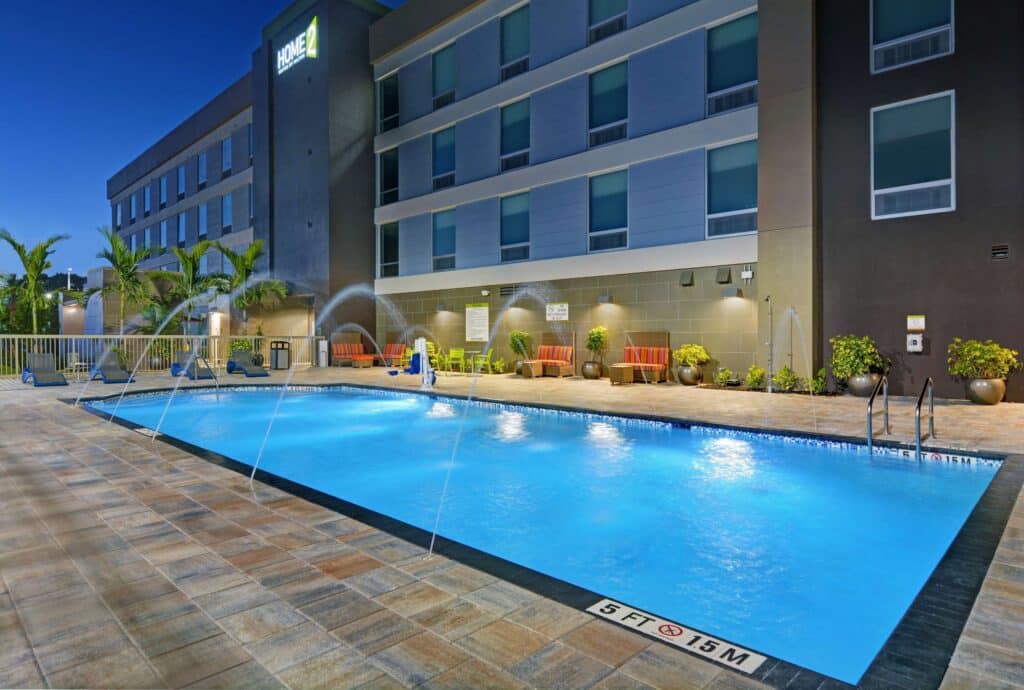Home2 Suites by Hilton Fort Myers Colonial Blvd lobby and common area