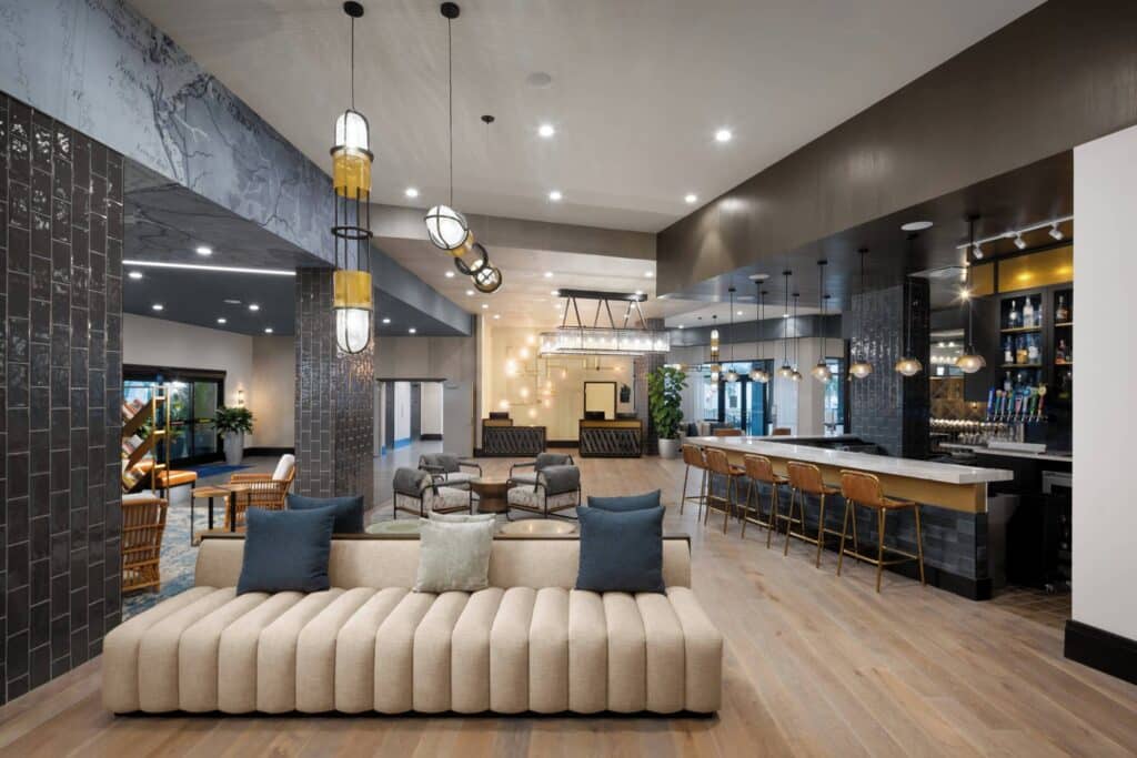 Luminary Hotel & Co., Autograph Collection lobby and common area