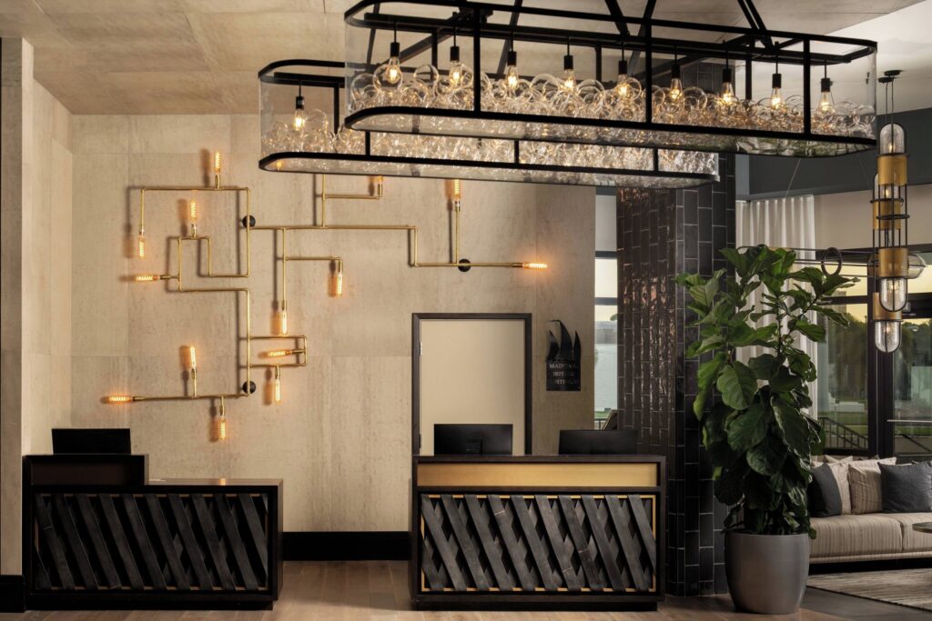 Luminary Hotel & Co., Autograph Collection lobby and common area