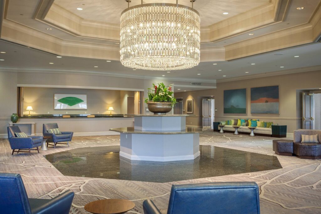 Marriott Sanibel Harbour Resort & Spa lobby and common area