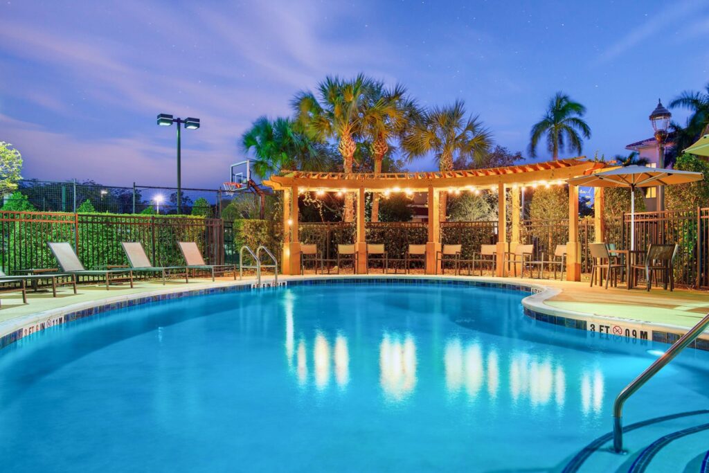 Residence Inn by Marriott Fort Myers at I-75 and Gulf Coast Town Center pool